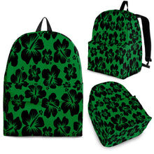 Load image into Gallery viewer, Hibiscus Print Backpack