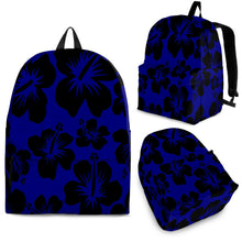 Load image into Gallery viewer, Hibiscus Print Backpack