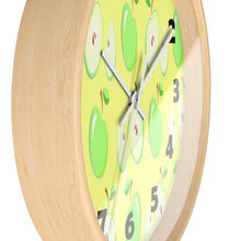 Load image into Gallery viewer, Green Apples Wall Clock