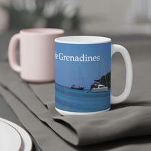 Load image into Gallery viewer, St. Vincent and the Grenadines Boats in the Distance Ceramic Mugs (11oz\15oz)