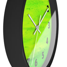 Load image into Gallery viewer, Lime Green Color Wall Clock