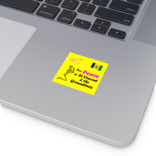 Load image into Gallery viewer, St. Vincent and the Grenadines Pray For Peace Square Vinyl Stickers