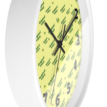 Load image into Gallery viewer, Yellow Original Vincy Wall Clock