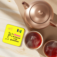 Load image into Gallery viewer, St. Vincent and the Grenadines Praying For Peace - 1 piece Hardboard Back Coaster
