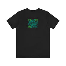 Load image into Gallery viewer, Power Unisex Jersey Short Sleeve Tee, QR Code T-shirt, Hidden Message t-shirt, Positive T-shirt, Empowering T-shirt, Uplifting Message T-shirt