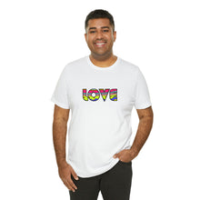 Load image into Gallery viewer, Hippie Love Unisex Jersey Short Sleeve Tee