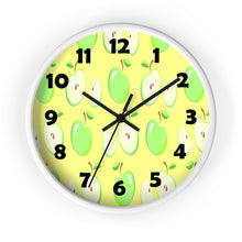 Load image into Gallery viewer, Green Apples Wall Clock