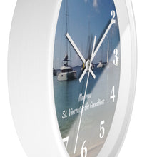 Load image into Gallery viewer, Mayreau Beach St. Vincent and the Grenadines 10 inch round Wall Clock