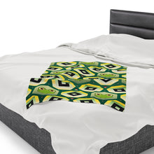 Load image into Gallery viewer, Frog Peepers Velveteen Plush Blanket