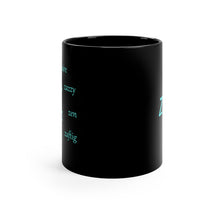 Load image into Gallery viewer, Z Alphabet 11oz Mug, Initial Letter Z Mug, Self-affirming Mug, Mental Health Black Coffee Mug, Motivation Mug