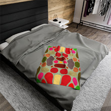 Load image into Gallery viewer, Pebbles Velveteen Plush Blanket