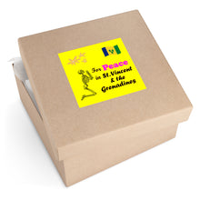 Load image into Gallery viewer, St. Vincent and the Grenadines Pray For Peace Square Vinyl Stickers
