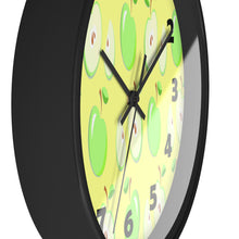 Load image into Gallery viewer, Green Apples Wall Clock