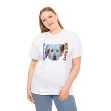 Load image into Gallery viewer, Sorry, Not Sorry Heterochromia Dog Unisex Heavy Cotton Tee