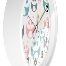 Load image into Gallery viewer, Panda Wall Clock, Adorable Panda Wall Clock – Cute & Colorful Timepiece for Any Room