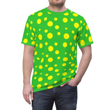 Load image into Gallery viewer, Yellow Spotted Green Unisex Tee