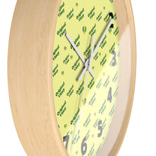 Load image into Gallery viewer, Yellow Original Vincy Wall Clock