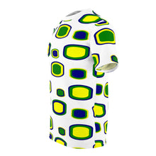 Load image into Gallery viewer, St. Vincent and the Grenadines Cubes Unisex Cut & Sew White Tee (AOP), St. Vincent and the Grenadines National Colors,  St. Vincent and Grenadines Independence Shirt