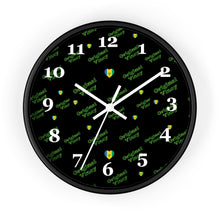 Load image into Gallery viewer, 10 inch round black face Original Vincy wall clock
