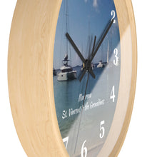 Load image into Gallery viewer, Mayreau Beach St. Vincent and the Grenadines 10 inch round Wall Clock