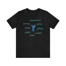 Load image into Gallery viewer, Y Alphabet letter t-shirt, Initial Letter Y, Optimistic, Mental Health, Self-empowerment, Monogram Unisex Jersey Short Sleeve Tee, Positive T-shirt, Empowering T-shirt, Uplifting Message T-shirt