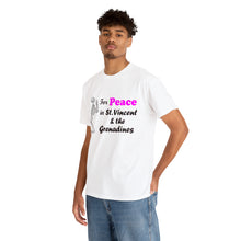 Load image into Gallery viewer, St. Vincent and the Grenadines Praying For Peace Unisex Heavy Cotton Tee