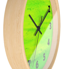 Load image into Gallery viewer, Lime Green Color Wall Clock
