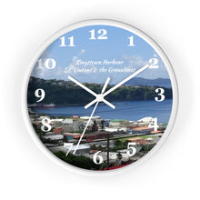 Load image into Gallery viewer, Kingstown City and Harbor St. Vincent and the Grenadines Photo Wall Clock