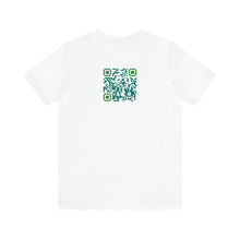 Load image into Gallery viewer, Block Her Unisex Jersey Short Sleeve Tee, QR Code T-shirt, Hidden Message t-shirt, Positive T-shirt, Empowering T-shirt, Uplifting Message T-shirt