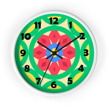 Load image into Gallery viewer, Green Mandala Wall Clock