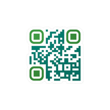 Load image into Gallery viewer, QR Code Waterproof Kiss-Cut Vinyl Decal/Sticker - A Winner Never Quits