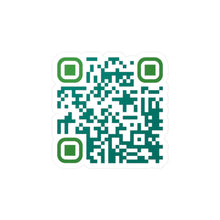 Load image into Gallery viewer, QR Code Waterproof Kiss-Cut Vinyl Decal/Sticker - Compassion is Soul Food