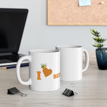 Load image into Gallery viewer, I Love Bees Mug 11oz