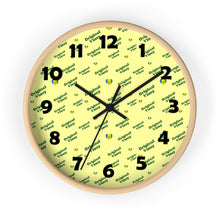Load image into Gallery viewer, Yellow Original Vincy Wall Clock