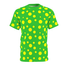 Load image into Gallery viewer, Yellow Spotted Green Unisex Tee