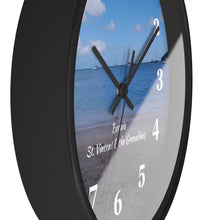Load image into Gallery viewer, Bequia Beach St. Vincent and the Grenadines Wall Clock