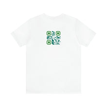 Load image into Gallery viewer, Bravery Unisex Jersey Short Sleeve Tee, QR Code T-shirt, Hidden Message t-shirt, Positive T-shirt, Empowering T-shirt, Uplifting Message T-shirt
