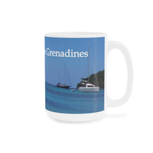 Load image into Gallery viewer, St. Vincent and the Grenadines Boats in the Distance Ceramic Mugs (11oz\15oz)