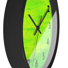 Load image into Gallery viewer, Lime Green Color Wall Clock