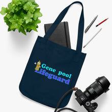 Load image into Gallery viewer, Organic Canvas Tote Bag - Gene Pool Lifeguard