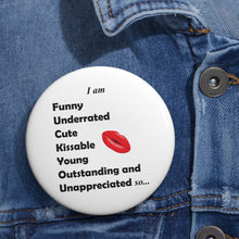 Load image into Gallery viewer, I AM Acrostic Empowerment Pin – High Self-Esteem Breakaway Badge