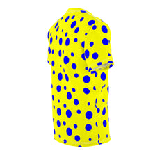 Load image into Gallery viewer, Blue Spotted Yellow Unisex Tee