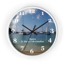 Load image into Gallery viewer, Mayreau Beach St. Vincent and the Grenadines 10 inch round Wall Clock
