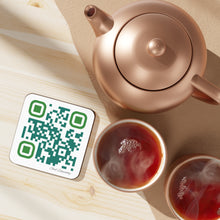 Load image into Gallery viewer, Empathy is Soul Food- Single QR Code Hardboard Back Coaster