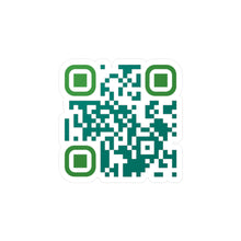 Load image into Gallery viewer, QR Code Waterproof Kiss-Cut Vinyl Decal/Sticker - Empathy is Soul Food
