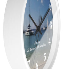 Load image into Gallery viewer, Mayreau Beach St. Vincent and the Grenadines 10 inch round Wall Clock