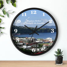 Load image into Gallery viewer, Kingstown City and Harbor St. Vincent and the Grenadines Photo Wall Clock