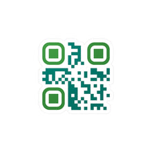 Load image into Gallery viewer, QR Code Waterproof Kiss-Cut Vinyl Decal/Sticker - Be Brave