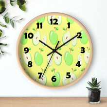 Load image into Gallery viewer, Green Apples Wall Clock