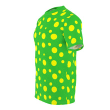 Load image into Gallery viewer, Yellow Spotted Green Unisex Tee